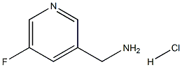 (5-Fluoropyridin-3-yl)methanamine hydrochloride Struktur