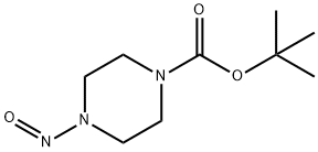 tert-butyl 4-nitrosopiperazine-1-carboxylate Struktur