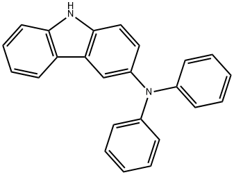 N,N-diphenyl-9H-carbazol-3-amine Struktur