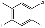 1-Chloro-2,4-difluoro-5-methyl-benzene Struktur