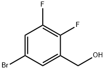 (5-bromo-2,3-difluorophenyl)methanol Struktur