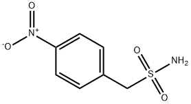 4-nitrobenzenemethanesulphonamide Struktur