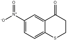 6-nitrothiochroman-4-one Struktur