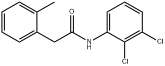 N-(2,3-dichlorophenyl)-2-(2-methylphenyl)acetamide Struktur