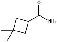 3,3-dimethylcyclobutanecarboxamide Struktur