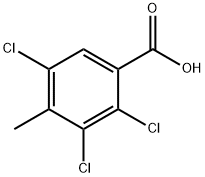 Methyl 2,3,5-Trichloro-4-Methylbenzoate Struktur