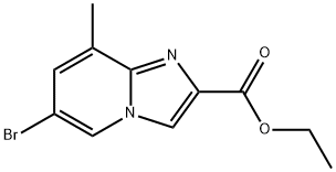 6-Bromo-8-methyl-imidazo[1,2-a]pyridine-2-carboxylic acid ethyl ester