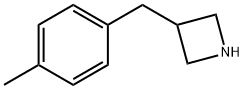 3-[(4-Methylphenyl)methyl]azetidine HCl Struktur