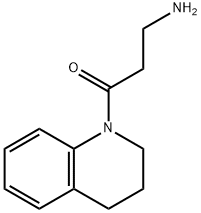 3-amino-1-(3,4-dihydroquinolin-1(2H)-yl)propan-1-one Struktur