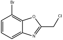 7-Bromo-2-chloromethyl-benzooxazole Struktur