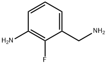 3-(aminomethyl)-2-fluoroaniline Struktur