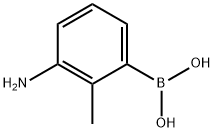 3-amino-2-methylphenylboronic acid hydrochloride Struktur