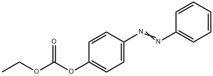 ETHYL 4-(PHENYLAZO)PHENYL CARBONATE Struktur