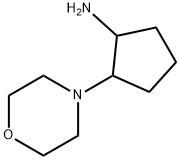 2-morpholinocyclopentanamine Struktur