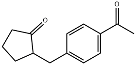 2-[(4-Acetylphenyl)methyl]cyclopentan-1-one