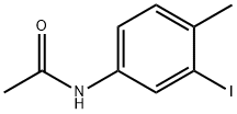 N-(3-Iodo-4-methyl-phenyl)-acetamide Struktur