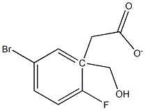 2-(acetoxymethyl)-4-bromo-1-fluorobenzene