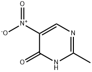 2-Methyl-5-nitropyrimidin-4(1H)-one Struktur