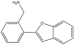 (2-(benzofuran-2-yl)phenyl)methanamine Struktur