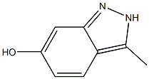 3-Methyl-2H-indazol-6-ol Struktur