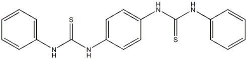 N,N''-1,4-phenylenebis[N'-phenyl(thiourea)] Struktur