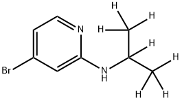 4-Bromo-2-(iso-propyl-d7-amino)pyridine Struktur