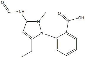 ethyl 2-(1-methyl-1H-pyrazole-5-carboxamido)benzoate Struktur