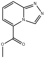 methyl[1,2,4]triazolo[4,3-a]pyridine-5-carboxylate Struktur