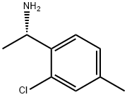 (1S)-1-(2-CHLORO-4-METHYLPHENYL)ETHYLAMINE Struktur