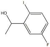 1-(5-fluoro-2-iodophenyl)ethanol Struktur