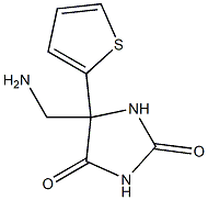 5-(aminomethyl)-5-(thiophen-2-yl)imidazolidine-2,4-dione