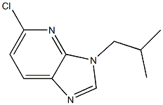 5-chloro-3-isobutyl-3H-imidazo[4,5-b]pyridine Struktur