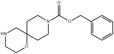 benzyl 1-oxa-4,9-diazaspiro[5.5]undecane-9-carboxylate Struktur