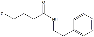 4-Chloro-N-(2-phenylethyl)butyramide, 97% Struktur