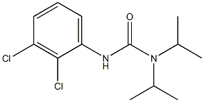 3-(2,3-DICHLOROPHENYL)-1,1-DIISOPROPYLUREA Struktur