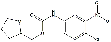 TETRAHYDROFURFURYL N-(4-CHLORO-3-NITROPHENYL)CARBAMATE 結(jié)構(gòu)式