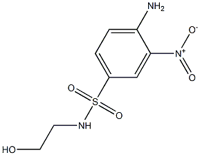 N1-(2-HYDROXYETHYL)-3-NITROSULFANILAMIDE Struktur