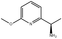 (1R)-1-(6-METHOXY(2-PYRIDYL))ETHYLAMINE Struktur