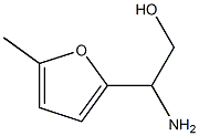 2-AMINO-2-(5-METHYLFURAN-2-YL)ETHAN-1-OL Struktur