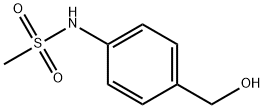 N-(4-(hydroxymethyl)phenyl)methanesulfonamide Struktur