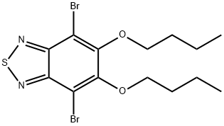 4,7-Dibromo-5,6-dibutoxybenzo[c][1,2,5]thiadiazole Struktur