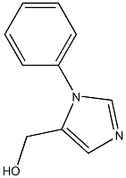 (1-phenyl-1H-imidazol-5-yl)methanol Struktur