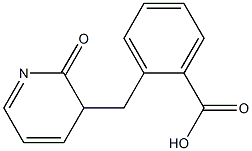 2-((2-oxo-2,3-dihydropyridin-3-yl)methyl)benzoic acid Struktur