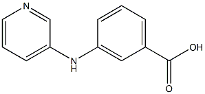 3-(pyridin-3-ylamino)benzoic acid Struktur