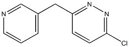 3-chloro-6-(pyridin-3-ylmethyl)pyridazine Struktur