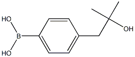 4-(2-hydroxy-2-methylpropyl)phenylboronic acid Struktur