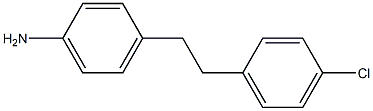 4-(4-chlorophenethyl)aniline Struktur