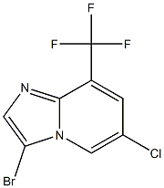 3-Bromo-6-chloro-8-trifluoromethyl-imidazo[1,2-a]pyridine