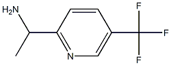 1-(5-(TRIFLUOROMETHYL)PYRIDIN-2-YL)ETHANAMINE Struktur