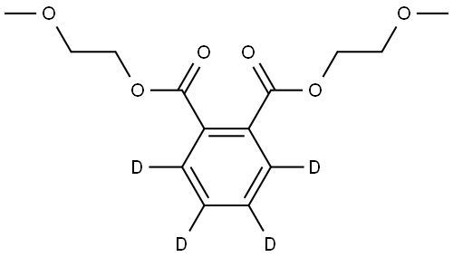 Bis(2-methoxyethyl) Phthalate-3,4,5,6-d4	 Struktur